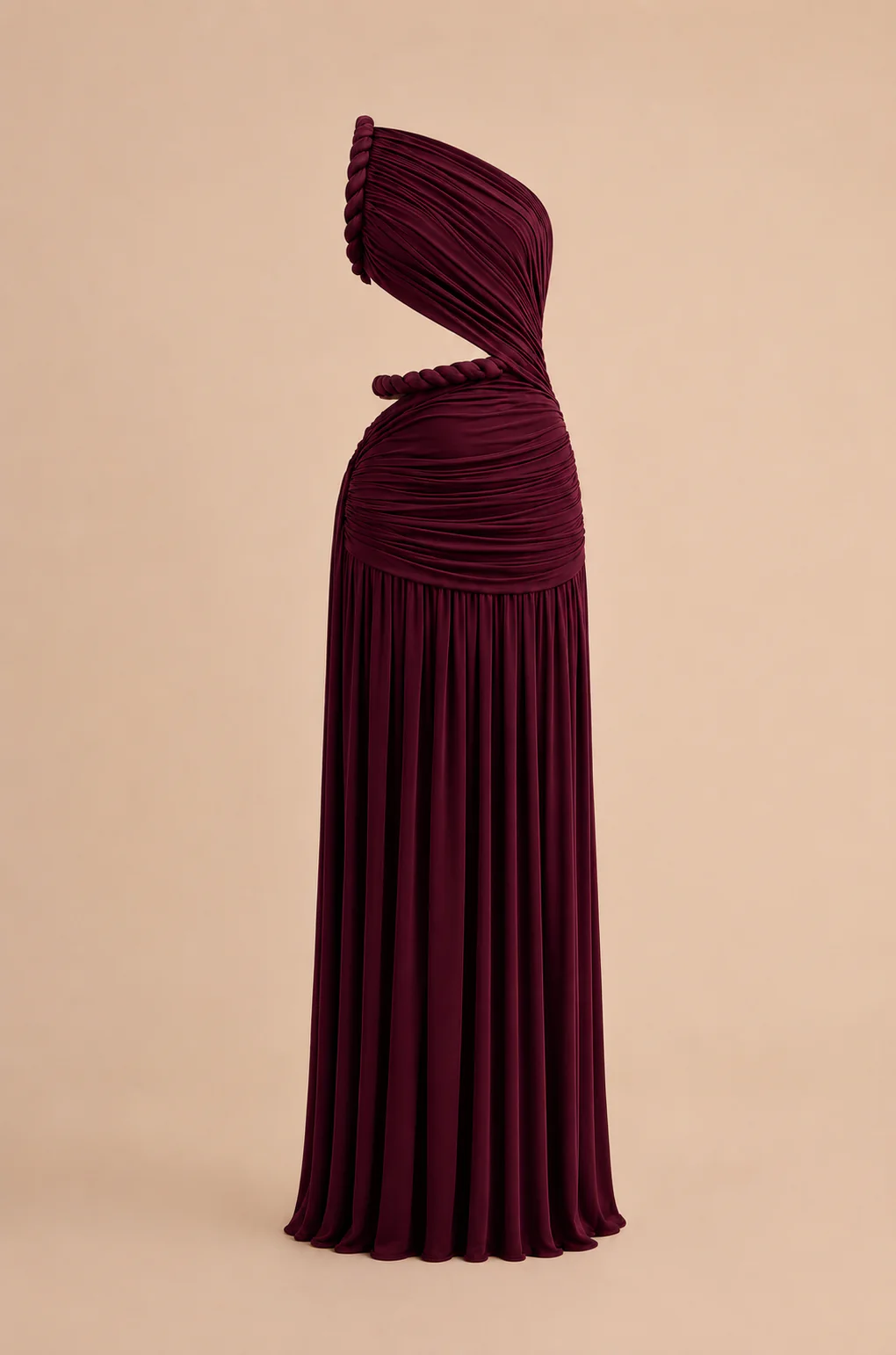 IZALIA GOWN - PLUM - Image 5