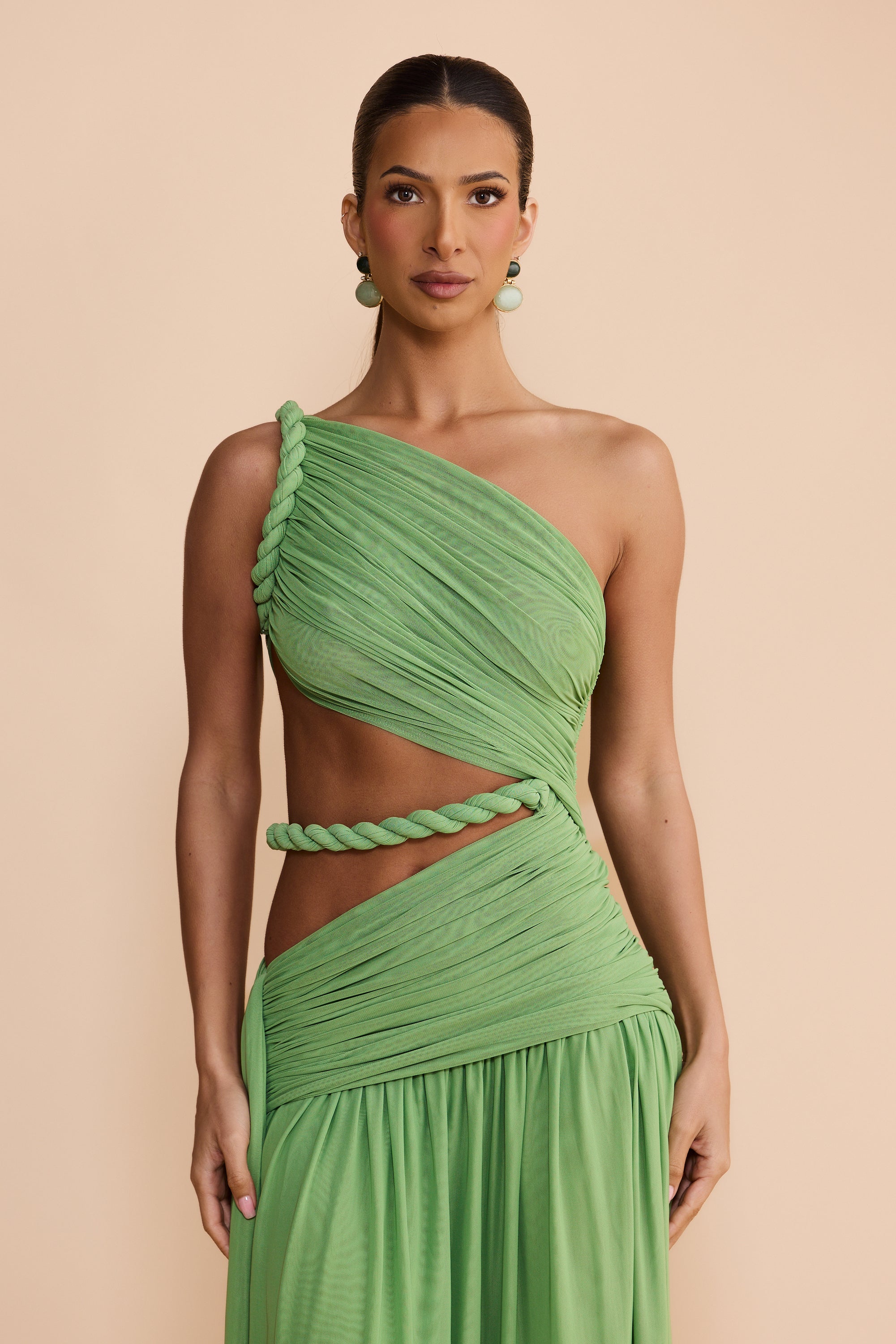 IZALIA GOWN - SAGE - Image 2