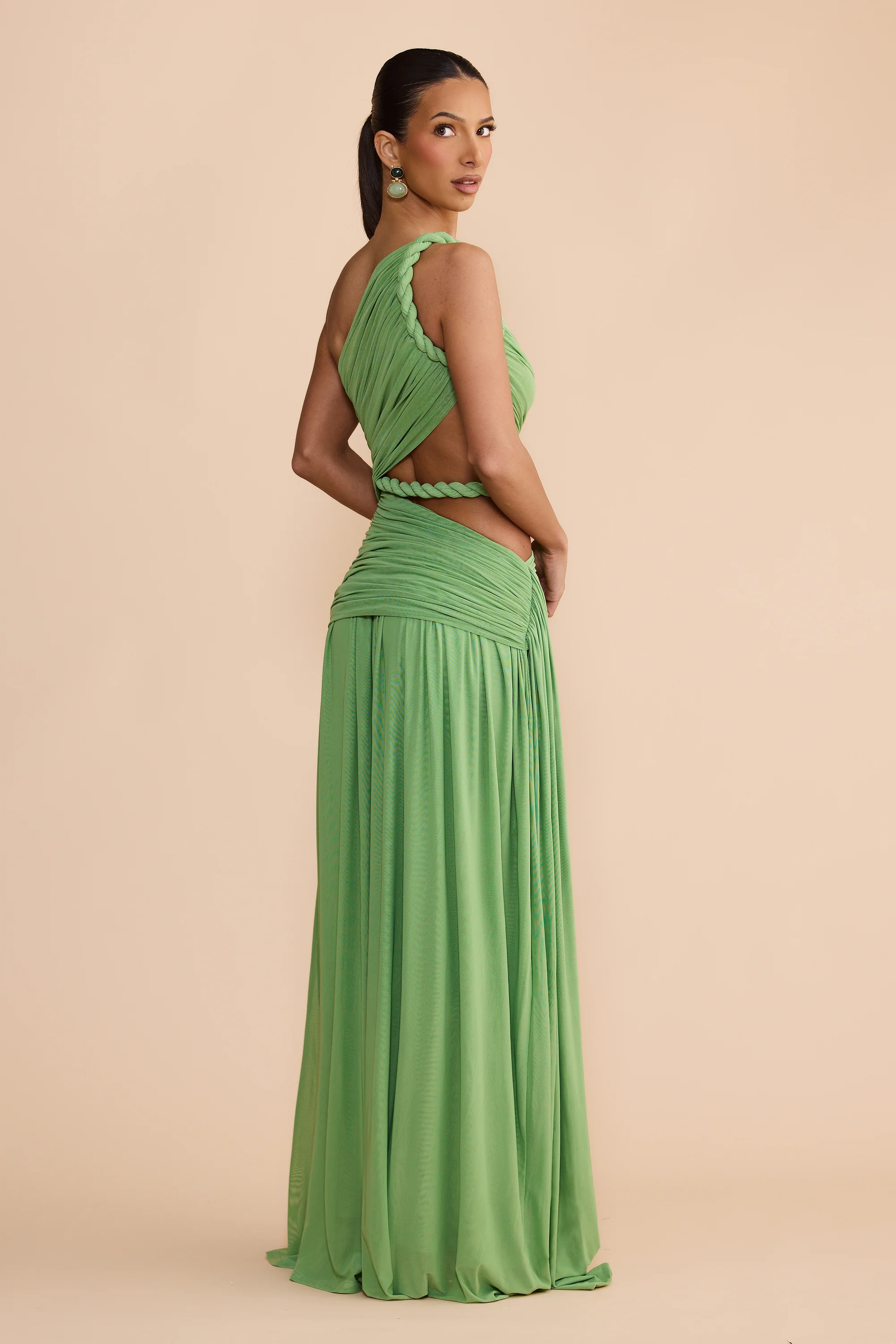 IZALIA GOWN - SAGE - Image 4
